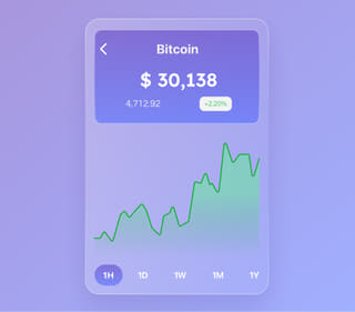 Resumen de la plataforma de comercio de criptomonedas de Certero Metovía con datos en tiempo real